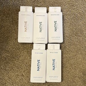 Native Body Wash, 18 oz, various scents